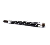 Magic Healing Wand - Twisted Dark Wood and Tiger Eye Gemstone