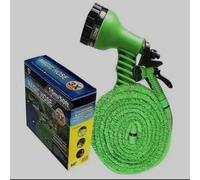 Magic Hose Expandable Garden Hose, 45m/150ft, Green, with Spray Nozzle