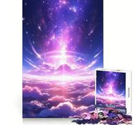 Magic In The Clouds Hard Jigsaw Puzzle for Adults 1000 Pieces Strong Logic Neat Thick Fun Challenge Night Play (38x52cm)