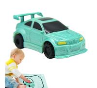 Magic Inductive Sensor Car - 12cm Optical Tracking Vehicle, Follow Drawn Line Toy, Smart Logic Car, Creative Imaginative Play Auto, Interactive Stem Activity Gift, Precision Path Recognition System |