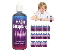 Magic Ink Bottles, Hidden Magic Ink - Toy with Makeup with Ink Disappearing, Magic Trick | Magic Tool, 24 Squeezable Bottles, Toys for