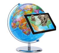Magic Interactive Globe for Kids: Leapfrog into Geography with AR App! Explore 400+ Wonders & 1000+ Facts, Perfect STEM Learning Globes of Earth, Ideal Educational Gift for Children 4-10 Years