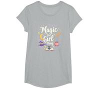 Magic is a Girl Thing: Witchy Whimsy for Enchantresses T-Shirt, Girls, Heather Grey, Large