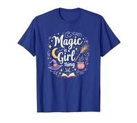 Magic is a Girl Thing: Witchy Whimsy for Enchantresses T-Shirt, Men, Royal Blue, 3X-Large