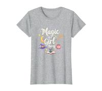 Magic is a Girl Thing: Witchy Whimsy for Enchantresses T-Shirt, Women, Heather Grey, XL