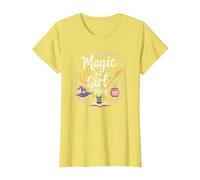 Magic is a Girl Thing: Witchy Whimsy for Enchantresses T-Shirt, Women, Lemon, 3XL