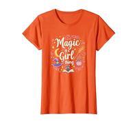 Magic is a Girl Thing: Witchy Whimsy for Enchantresses T-Shirt, Women, Orange, S