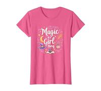 Magic is a Girl Thing: Witchy Whimsy for Enchantresses T-Shirt, Women, Pink Heather, XXL