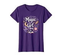 Magic is a Girl Thing: Witchy Whimsy for Enchantresses T-Shirt, Women, Purple, L