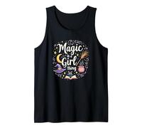 Magic is a Girl Thing: Witchy Whimsy for Enchantresses Tank Top, Men, Black, XL