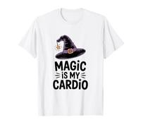 Magic is My Cardio Halloween Witch Fun T-Shirt