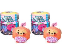 Magic Jellykins Surprise Plush Jar, Magical Transforming Water-Activated Toys, Mystery Box Plushies for Ages 5 and Up, Multicolour, 7,6 cm (Unbox 1 of 20 Random Styles) (Pack of 2)
