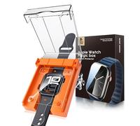 MAGIC JOHN 2 Pack for Apple Watch Series 11(2025) Series 10 46MM Screen Protector, [Automatic Align Tech] Self-Healing Flexible EPU Film, HD Transparent, Anti Scratch, Bubble Free