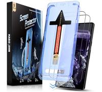 MAGIC JOHN 2 Pack for Google Pixel 8 Tempered Glass Screen Protector, Auto Dust-Elimination, Bubble Free, HD Clear, Easy Installation