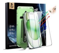 MAGIC JOHN 2 Pack for iPhone 15/16 Eye Protection Screen Protector