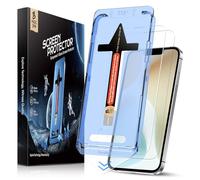 MAGIC JOHN 2 Pack for iPhone 16e Screen Protector 6.1 inch, Easy Installation, Military Grade Shatterproof, 9H+ Hardness SE4 Tempered Glass HD Clear Full Coverage Protection No Dust No Bubble