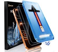 MAGIC JOHN 2 Pack for iPhone 17 Pro Max Privacy Glass Screen Protector 6.9 inch, Auto Dust-Elimination Installation, 9H+ Hardness Tempered Glass HD Clear Full Coverage Protection No Bubbles No Dust