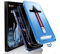 MAGIC JOHN 2 Pack for iPhone 17 Pro Privacy Glass Screen Protector 6.3 inch, Auto Dust-Elimination Installation, 9H+ Hardness Tempered Glass HD Clear Full Coverage Protection No Bubbles No Dust