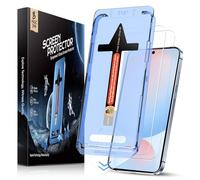 MAGIC JOHN 2 Pack for Samsung Galaxy S24 FE 5G Screen Protector, Auto Dust-Elimination Installation, Anti-Scratch, Support Fingerprint, Easy Installation