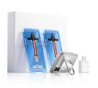 MAGIC JOHN for iPhone 17 Phone Accessory Bundle [iPhone HD Screen Protector] [Lens-Stand Case] [45W PD Fast Charger] 3 Piece Set, Compatible with 17