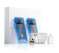 MAGIC JOHN for iPhone 17 Pro Max Phone Accessory Bundle [iPhone Privacy Screen Protector] [Lens-Stand Case] [45W PD Fast Charger] 3 Piece Set, Compatible with 17 Pro Max