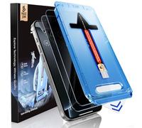 MAGIC JOHN Pack of 2 Phone Screen Protector for iPhone 16 ProMax (6.9 Inch) Tempered Glass Privacy Screen, Auto Dust Elimination, Anti Spy, 9H Hardness Film, Easy Installation, Bubble-Free