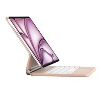 Magic Keyboard Case for iPad Air 11-inch M2 2024, iPad Pro 11 4th/3rd/2nd/1st Gen, Magnetic Keyboard Case with Multi-Touch Trackpad, Floating Stand, White Backlit Keyboard for iPad Air 5th/4th Gen