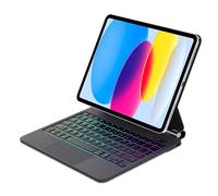 Magic Keyboard for iPad A16 11th Gen 2025/10th Gen 2022, Slim Magnetic Floating Stand and Precision Multi-Touch Trackpad, Keyboard Case with Backlit for iPad 10th/11th Generation 10.9/11 inch, Black