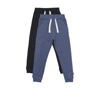 MAGIC KIDS WEAR Jogginghose Kinder und Babies aus Baumwolle, 2er Pack Black/Blue (106), 104