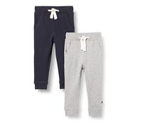 MAGIC KIDS WEAR Jogginghose Kinder und Babies aus Baumwolle, 2er Pack Dark Navy/Grau (778), 80