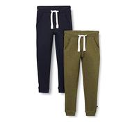 MAGIC KIDS WEAR Jogginghose Kinder und Babies aus Baumwolle, 2er Pack Dark Olive (954), 140