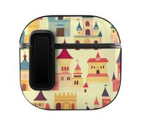 Magic Kingdom Castles Bluetooth Headphone Case Earphone Protective Cover with Magnets Lock Compatible with Airpods 4