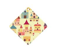 Magic Kingdom Castles Car Air Fresheners Scent Cards Rhombus