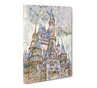 Magic Kingdom Florida Orlando Usa Modern Bg Canvas Print | Gallery Wrapped 30mm Frame Wall Art | 30x20 inches | Ready to Hang | Modern Picture | Living Room Bedroom Lounge Office