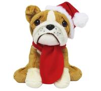 Magic Kingdom Meatball the Bulldog Santa Soft Toy