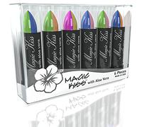 Magic Kiss Lipstick Set Aloe Vera Colour Changing Split Colours 6 Pack