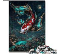 Magic Koi 1000 Piece Jigsaw Puzzles for Teenagers Gifts, Challenging To Complete But Fun And Humorous Birthday Present, Gifts, Wall Art (50x75cm)