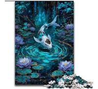 Magic Koi 1000 Piece Jigsaw Puzzles for Teenagers Gifts, Challenging To Complete But Fun And Humorous Birthday Present, Gifts, Wall Art (50x75cm)
