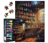 Magic Lab Puzzles for Adults - Challenging Jigsaw Puzzles for Adults, Fantasy Colorful Bottles Puzzle Difficult (27.5"x19.7"), Family Game Night Activity & Modern Home Wall Decor Gift