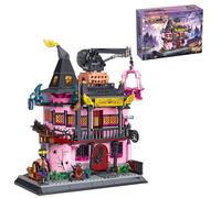 Magic Laboratory House Mini Building Blocks Toys, MOC Magic Creativity Architecture Modular Building Bricks Kits Model, Office Home Decoration, Gifts for Adults and Children,1022 Pieces