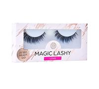 Magic Lashy False Eyelashes Love Black Reusable Eyelashes - False Lashes Single Eyelashes Natural Look - No Glue