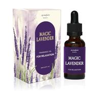 Magic Lavender Essential Oil Diffuser Blend by Aromafume | 1 x 30ml / 1 fl oz | Herbal & Fresh Scent for Relaxation & Meditation Bliss | Calming Aromatherapy Oil | Vegan & Cruelty-Free
