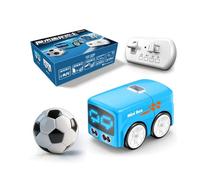 Magic Line Following Car, Inductive Smart RC Car Toy that Follows Drawn Lines, Interactive Mini Cars with Obstacle Avoidance, Educational STEM Toy Gift for Boys Girls Ages 5 6 7 8 (Blue)