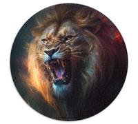 Magic Lion 1000-Piece Jigsaw Puzzle Cardboard Jigsaw for Mother'S Day, Birthdays, Christmas 67.5x67.5cm