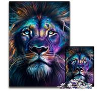 Magic Lion Jigsaw Puzzles for Adults 1000 Piece Wooden Jigsaw Brain Challenge, for Teenagers & Home Decor 50x75CM/19.68x29.52inch