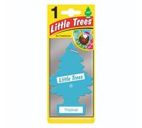 Little Trees Air Freshener Tree MTR0076 Tropical Fragrance For Car Home Boat Caravan - Single Pack