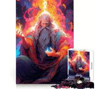 Magic Lord Color God Zen Puzzles for Teenagers 1000 Piece Strong Logic Restful Game Joyful Challenge (38x52cm)