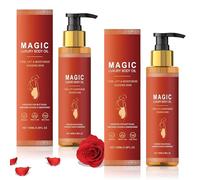 Magic Luxury Body Oil, 2 Pieces Glow Remedy Oil, Magic Body Strafting Oil, Body Oil Firming, Lifting Body Oil, Quick Absorption to Moisturise Your Skin, for All Skin Types (B)