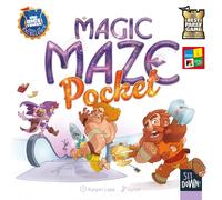 Sit Down | Magic Maze Pocket | Board Game | Ages 8+ | 2-8 Players | 15 Minutes Playing Time, Illustrated Box
