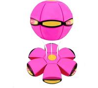 Magic Metaball Bouncing Ball: Children's Bouncing Balls, Magic Flying Saucer Bouncy Ball Toy, Parent-child Interaction Flying Saucer Game, Dual Form Freely Switchable With 6 Lights For Parent-child